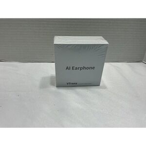 VTrans Language Translation Earbuds AI Earphone Bluetooth 5.4 150 Languages Whit